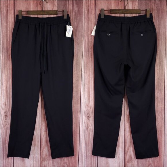 NWT Barena Venezia Mens Size 46 Cosma Frare Trousers Pants Wool Black $310